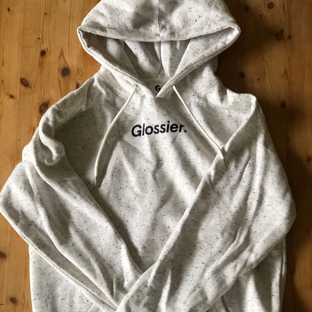 Glossier - Oversized S Logo Hoodie